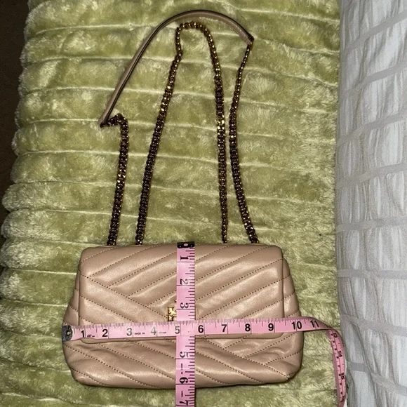 Tory Burch Quilted Tan Shoulder Bag - Picture 6 of 15